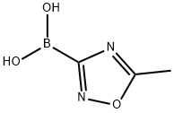 Boronic acid, B-(5-methyl-1,2,4-oxadiazol-3-yl)- Structure