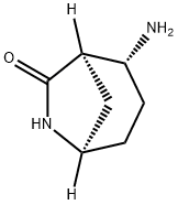 (1R,2R,5R)-2-amino-6-azabicyclo[3.2.1]octan-7-one,1980007-43-9,结构式