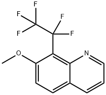 7-Methoxy-8-(pentafluoroethyl)quinoline,1980045-13-3,结构式