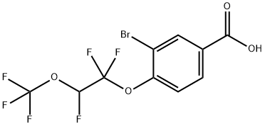 1980045-31-5 3-Bromo-4-[1,1,2-trifluoro-2-(trifluoromethoxy)ethoxy]benzoic acid