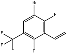 3-Bromo-2,6-difluoro-5-(trifluoromethyl)styrene,1980049-75-9,结构式