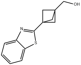 (3-(Benzo[d]thiazol-2-yl)bicyclo[1.1.1]pentan-1-yl)methanol,1980054-50-9,结构式
