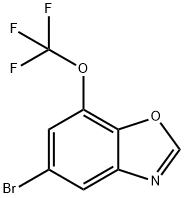 5-Bromo-7-(trifluoromethoxy)-1,3-benzoxazole|