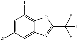 1980062-93-8 5-Bromo-7-iodo-2-(trifluoromethyl)-1,3-benzoxazole