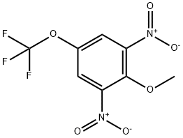 2,6-Dinitro-4-(trifluoromethoxy)anisole 结构式