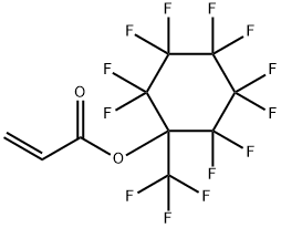 Perfluoro(1-methylcyclohexyl) acrylate 结构式