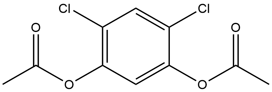 1,3-Benzenediol, 4,6-dichloro-, 1,3-diacetate,198009-76-6,结构式