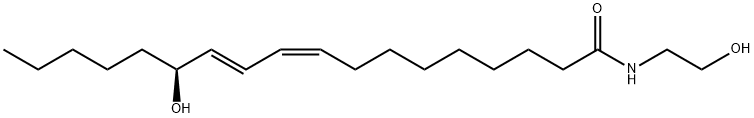 13(S)HODE ETHANOLAMIDE, 198123-90-9, 结构式