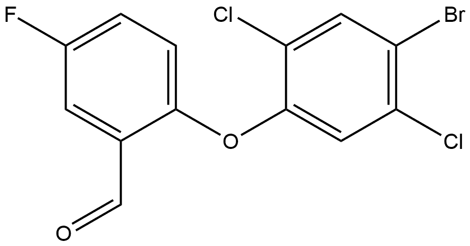 1982749-69-8 2-(4-Bromo-2,5-dichlorophenoxy)-5-fluorobenzaldehyde