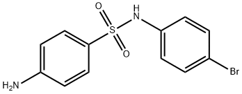 4-氨基-N-(4-溴苯基)苯磺酰胺 结构式