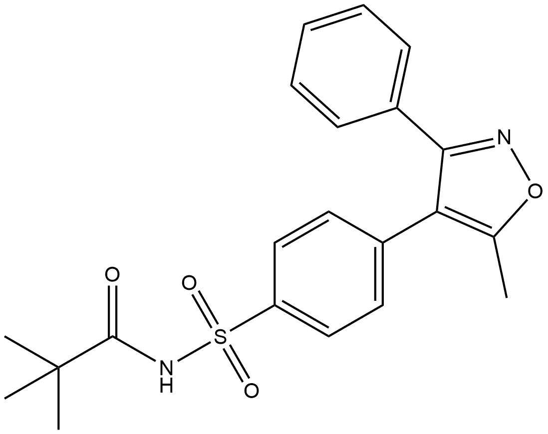 parecoxib pivolyl impurity Structure