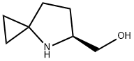 4-Azaspiro[2.4]heptane-5-methanol, (5S)- Struktur