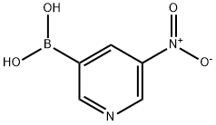 (5-硝基吡啶-3-基)硼酸, 1988692-77-8, 结构式