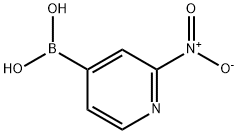 Boronic acid, B-(2-nitro-4-pyridinyl)- Structure