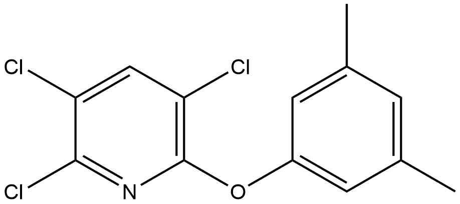 2,3,5-Trichloro-6-(3,5-dimethylphenoxy)pyridine,1988816-81-4,结构式