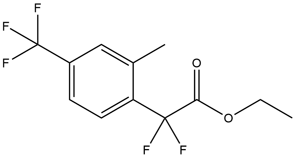 1988821-29-9 Ethyl α,α-difluoro-2-methyl-4-(trifluoromethyl)benzeneacetate