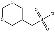 (1,3-dioxan-5-yl)methanesulfonyl chloride Structure