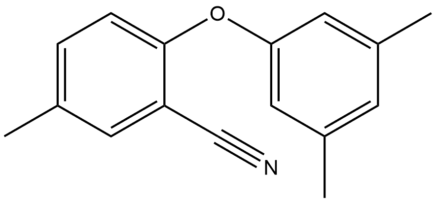 2-(3,5-Dimethylphenoxy)-5-methylbenzonitrile|