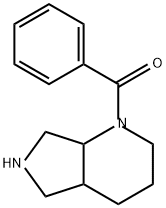 Methanone, (octahydro-1H-pyrrolo[3,4-b]pyridin-1-yl)phenyl- 化学構造式