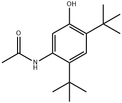 N-[2,4-BIS(1,1-DIMETHYLETHYL)-5-HYDROXYPHENYL]ACETAMIDE,1992813-92-9,结构式