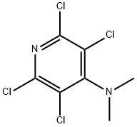 4-Pyridinamine, 2,3,5,6-tetrachloro-N,N-dimethyl- Struktur