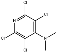 4-Pyridinamine, 2,3,5,6-tetrachloro-N,N-dimethyl- 结构式