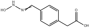 Benzeneacetic acid, 4-[(hydroxyamino)iminomethyl]-,199447-36-4,结构式