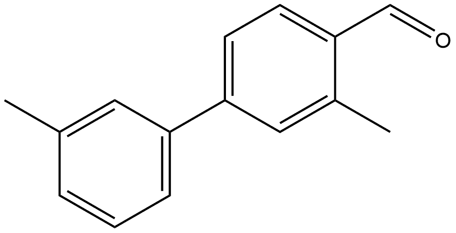3,3'-Dimethyl[1,1'-biphenyl]-4-carboxaldehyde,1994538-50-9,结构式