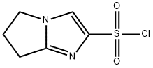 5H-Pyrrolo[1,2-a]imidazole-2-sulfonyl chloride, 6,7-dihydro- Struktur
