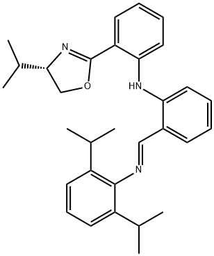 2001065-22-9 (S,E)-2,6-二异丙基-N-(2-((2-(4-异丙基-4,5-二氢噁唑-2-基)苯基)氨基)亚苄基)苯胺