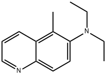 N,N-Diethyl-5-methylquinolin-6-amine 化学構造式