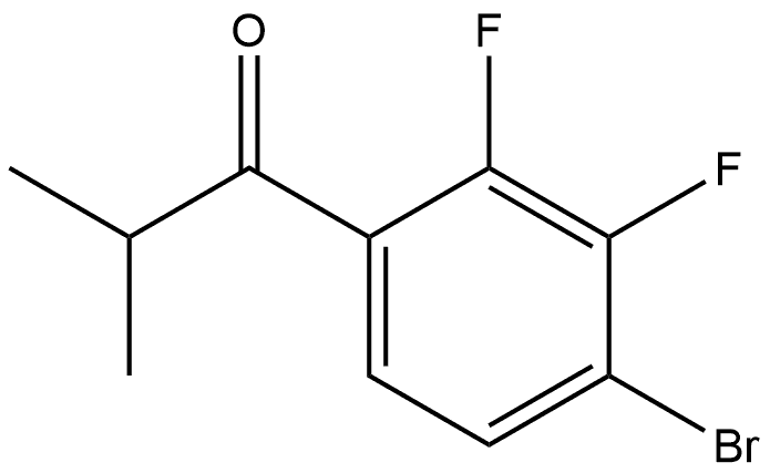 1-(4-Bromo-2,3-difluorophenyl)-2-methyl-1-propanone|