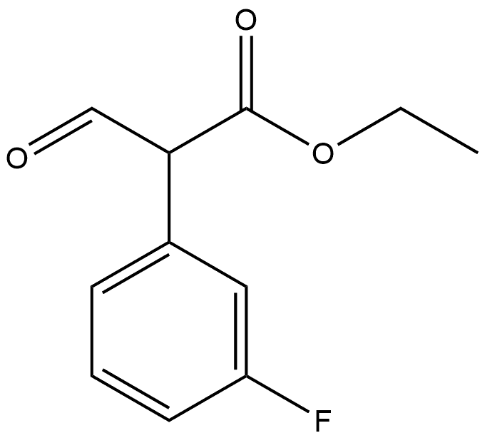 200215-45-8 Benzeneacetic acid, 3-fluoro-α-formyl-, ethyl ester