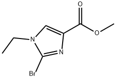 2-溴-1-乙基-1H-咪唑-4-羧酸甲酯,2002252-10-8,结构式