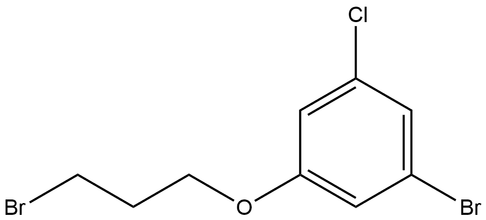 1-Bromo-3-(3-bromopropoxy)-5-chlorobenzene Structure