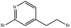 Pyridine, 2-bromo-4-(2-bromoethyl)- Structure