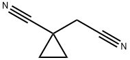 Cyclopropaneacetonitrile, 1-cyano- Structure