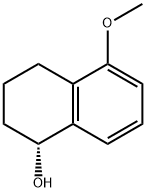 1-Naphthalenol, 1,2,3,4-tetrahydro-5-methoxy-, (1R)- 结构式