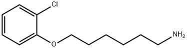 1-Hexanamine, 6-(2-chlorophenoxy)- Struktur