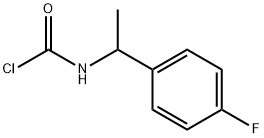 Carbamic chloride, N-[1-(4-fluorophenyl)ethyl]- 结构式