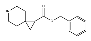6-氮杂螺环[2.5]辛烷-1-羧酸苄酯 结构式