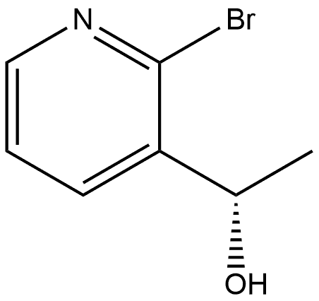 3-Pyridinemethanol, 2-bromo-α-methyl-, (αS)-|(S)-1-(2-溴吡啶-3-基)乙醇