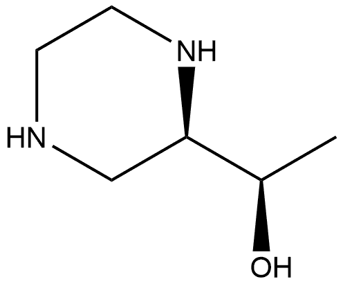 2-Piperazinemethanol, α-methyl-, (αR,2R)-rel-,2007910-33-8,结构式