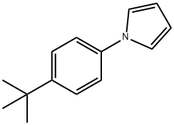 1H-Pyrrole, 1-[4-(1,1-dimethylethyl)phenyl]- 结构式