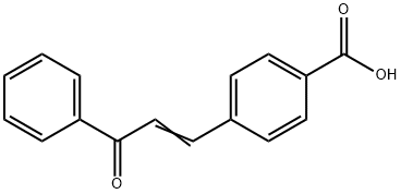 Benzoic acid, 4-(3-oxo-3-phenyl-1-propen-1-yl)-|