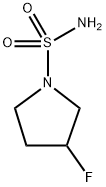 1-Pyrrolidinesulfonamide, 3-fluoro- Structure