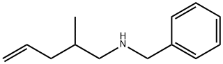 Benzenemethanamine, N-(2-methyl-4-penten-1-yl)- Structure