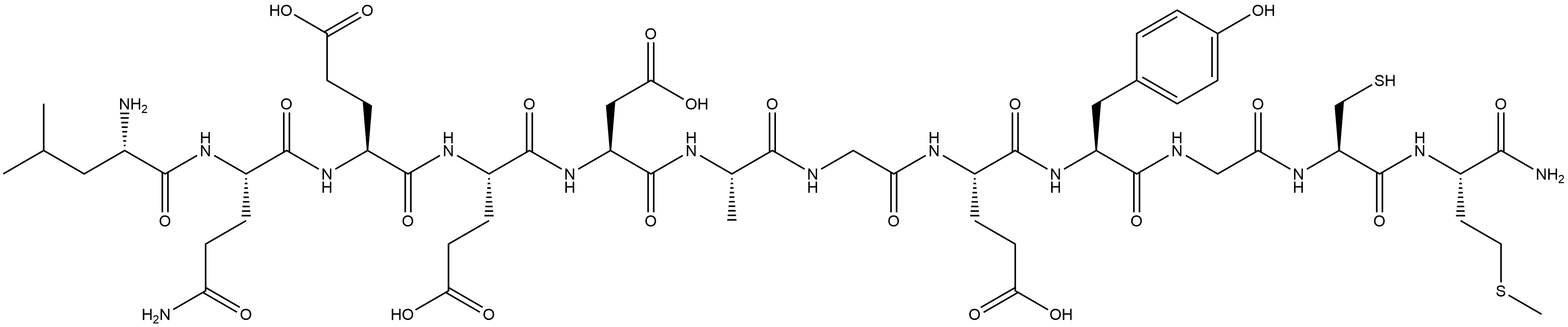 Nangibotide 化学構造式