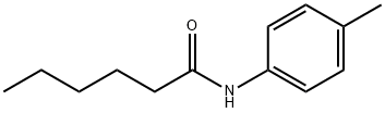 Hexanamide, N-(4-methylphenyl)- Structure