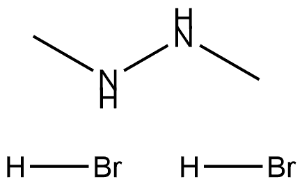 Hydrazine, 1,2-dimethyl-, hydrobromide (1:2) (ACI) Structure